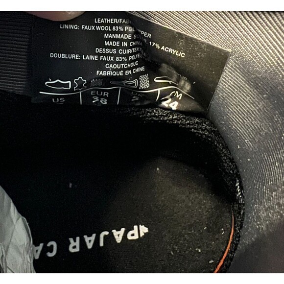 NIB Pajar Cascais Women's US 7.5 Lace Up Winter Boot Shoes Waterproof Dark Grey - Picture 11 of 12